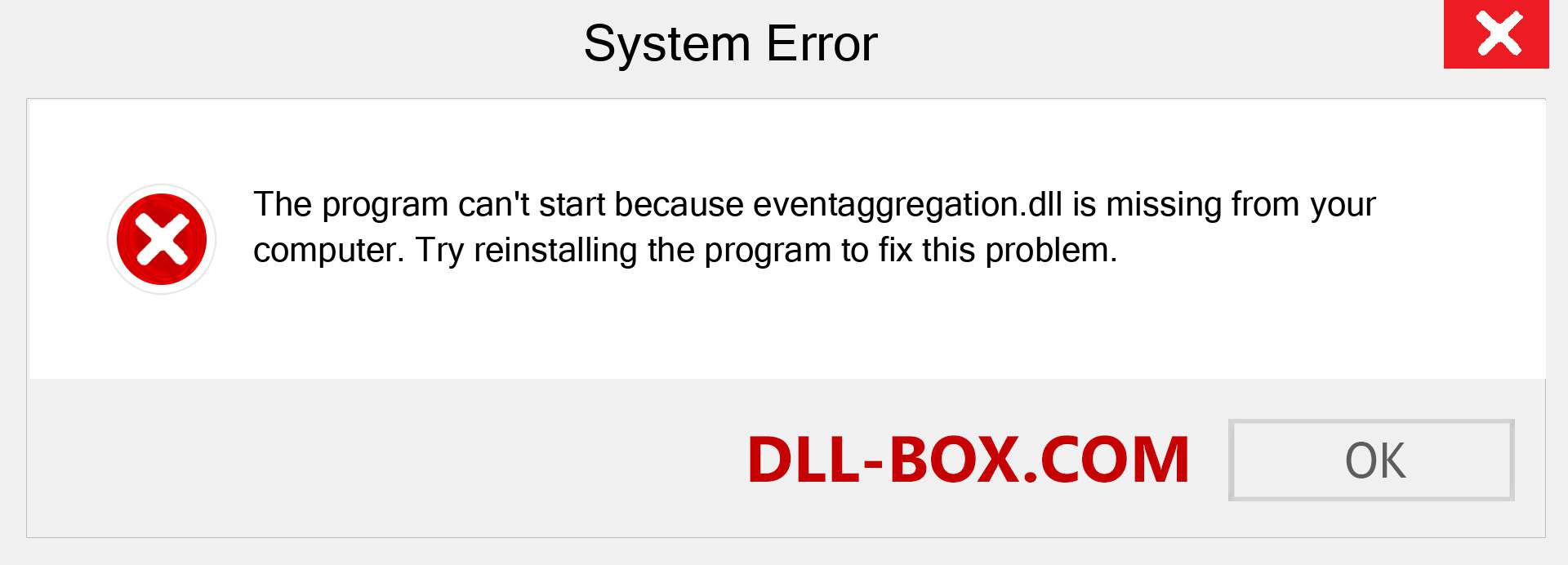  eventaggregation.dll file is missing?. Download for Windows 7, 8, 10 - Fix  eventaggregation dll Missing Error on Windows, photos, images